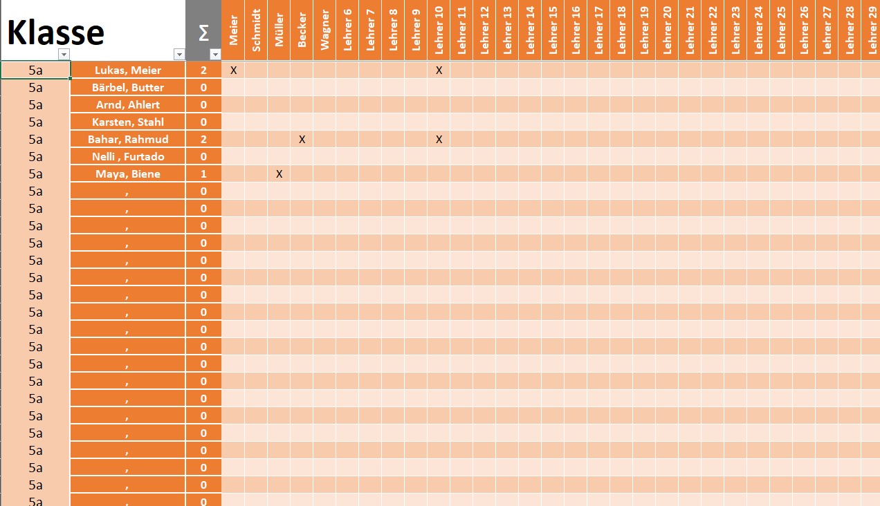Lehreralltag - Elternsprechtag effizient planen